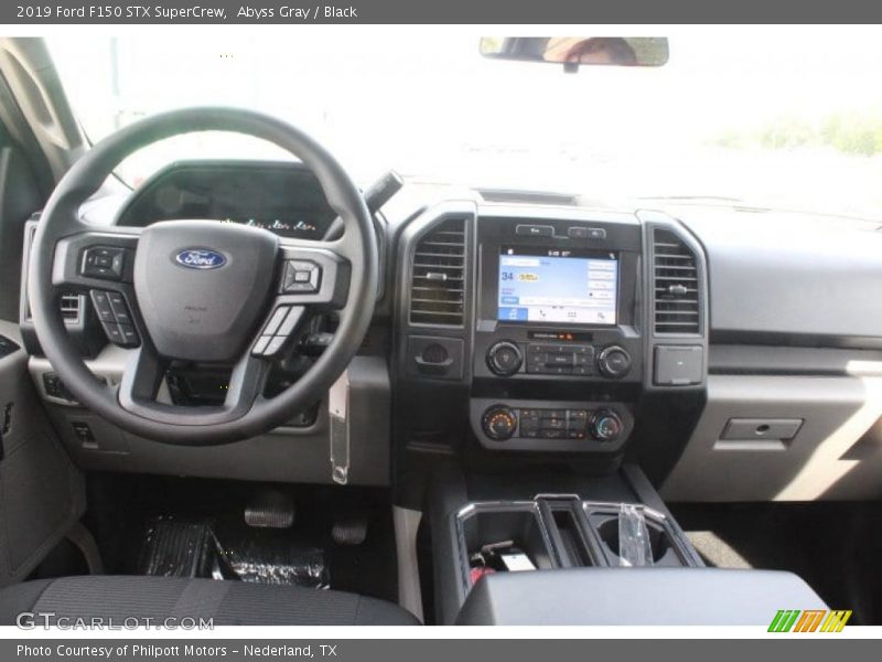 Abyss Gray / Black 2019 Ford F150 STX SuperCrew