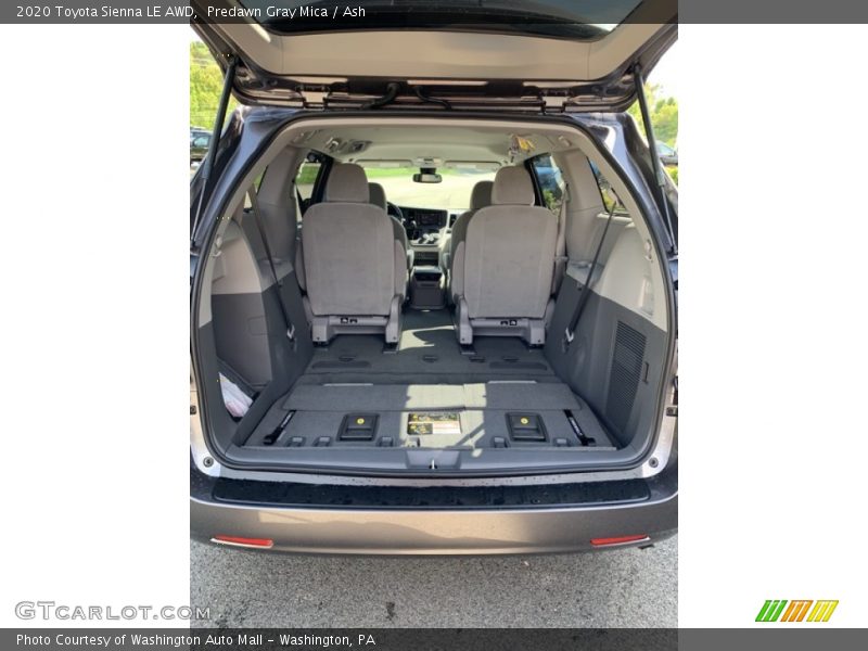 Predawn Gray Mica / Ash 2020 Toyota Sienna LE AWD
