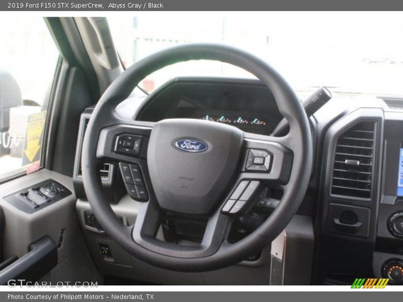 Abyss Gray / Black 2019 Ford F150 STX SuperCrew