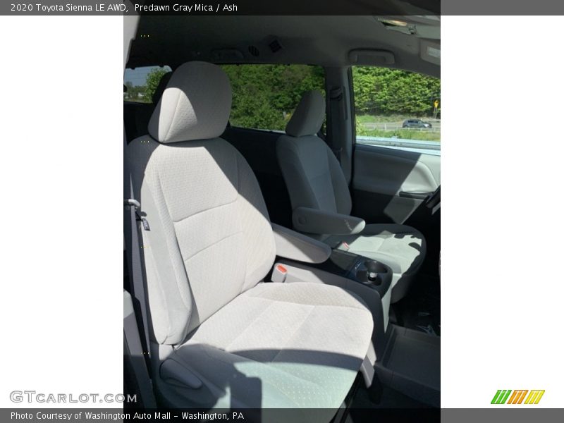 Predawn Gray Mica / Ash 2020 Toyota Sienna LE AWD