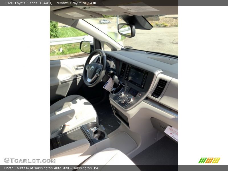 Predawn Gray Mica / Ash 2020 Toyota Sienna LE AWD