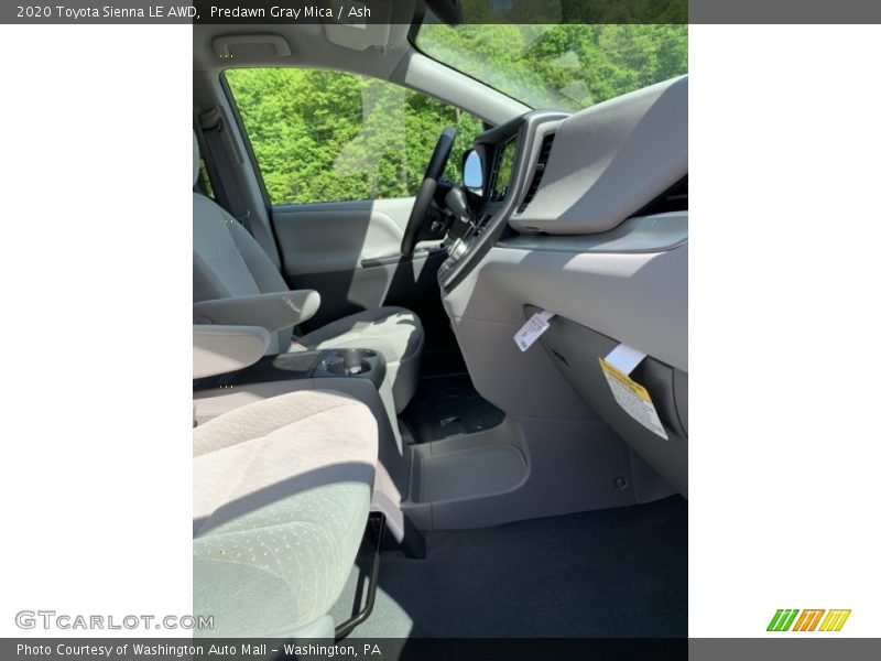 Predawn Gray Mica / Ash 2020 Toyota Sienna LE AWD