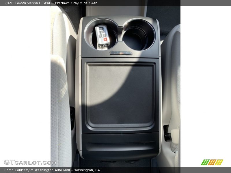Predawn Gray Mica / Ash 2020 Toyota Sienna LE AWD