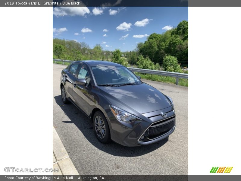 Graphite / Blue Black 2019 Toyota Yaris L