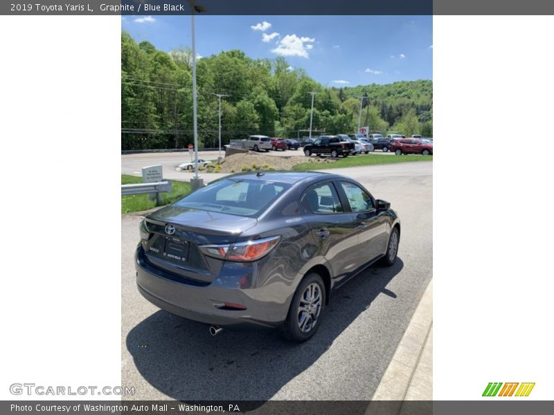 Graphite / Blue Black 2019 Toyota Yaris L
