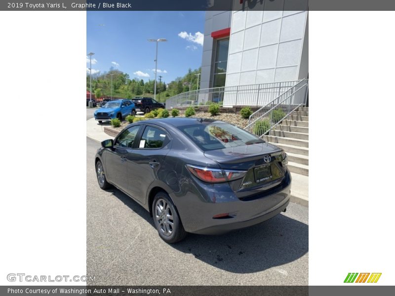 Graphite / Blue Black 2019 Toyota Yaris L