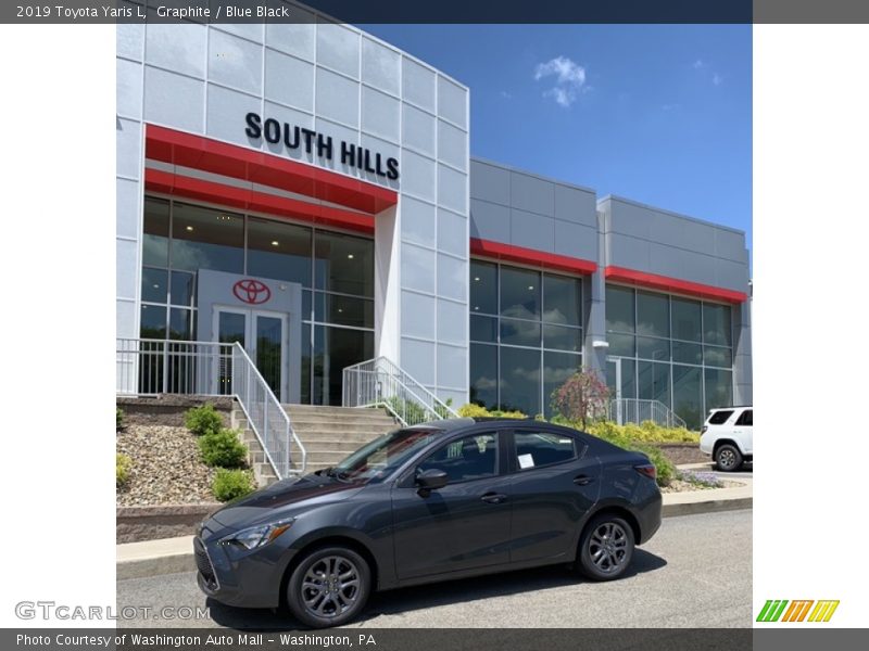 Graphite / Blue Black 2019 Toyota Yaris L