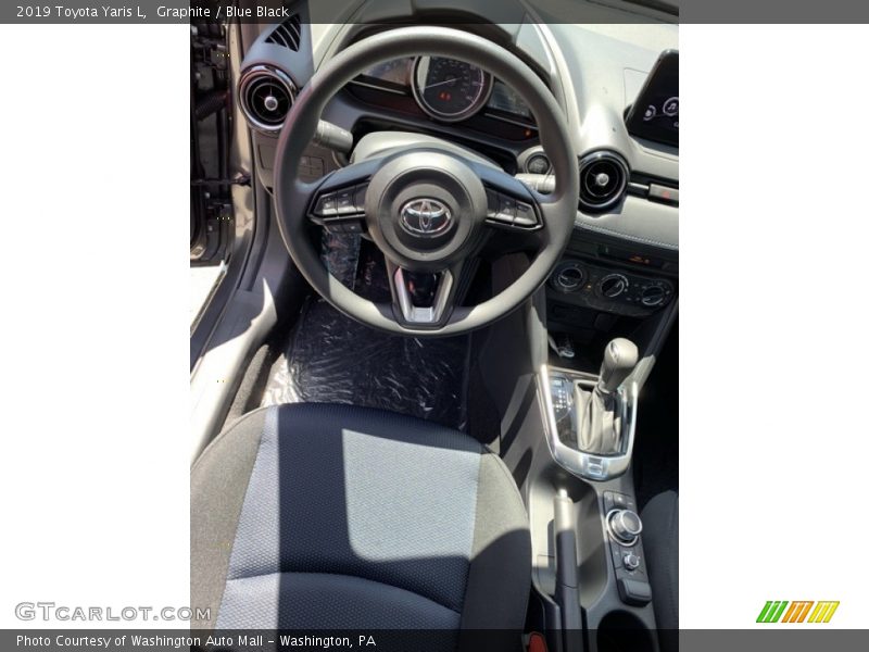 Graphite / Blue Black 2019 Toyota Yaris L
