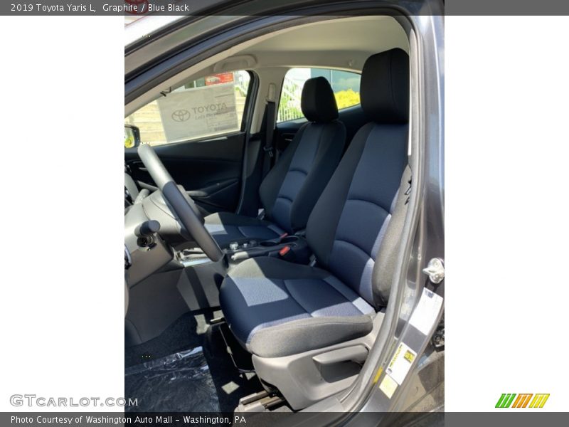Graphite / Blue Black 2019 Toyota Yaris L
