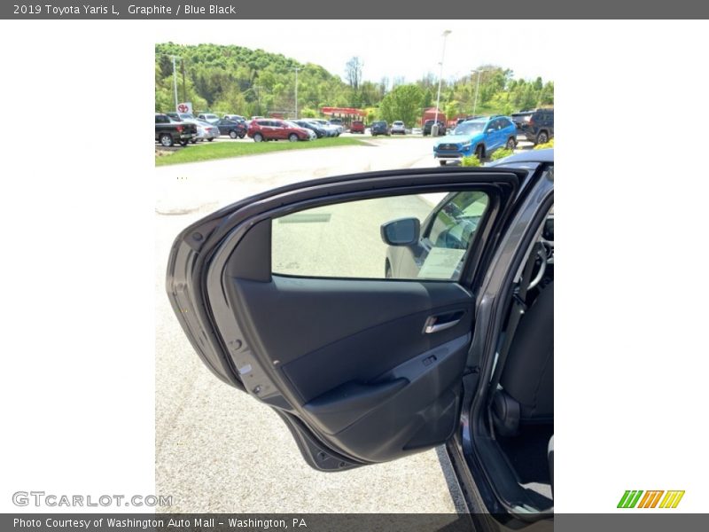 Graphite / Blue Black 2019 Toyota Yaris L