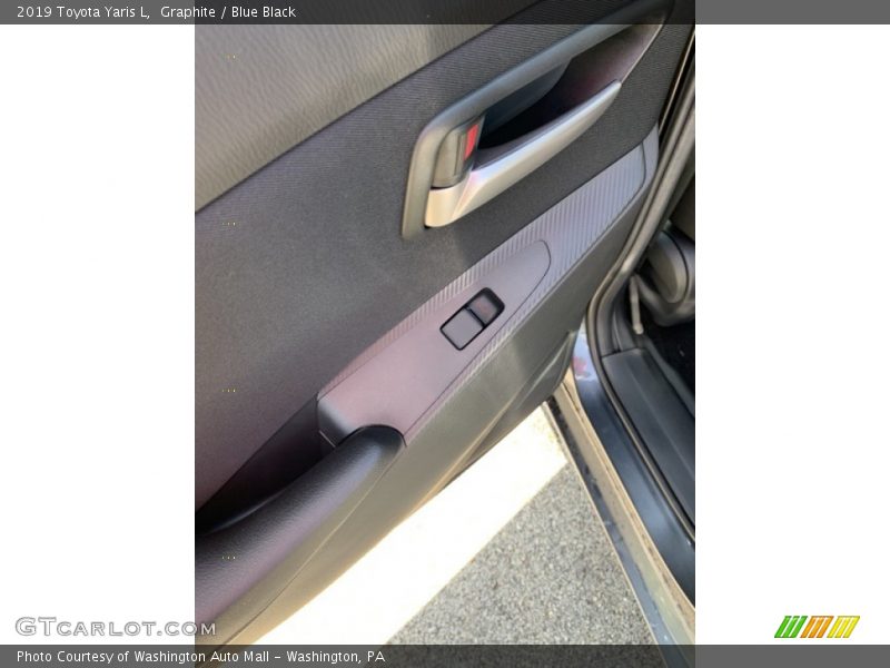Graphite / Blue Black 2019 Toyota Yaris L