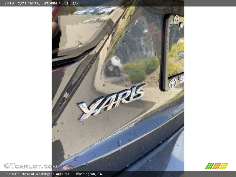 Graphite / Blue Black 2019 Toyota Yaris L