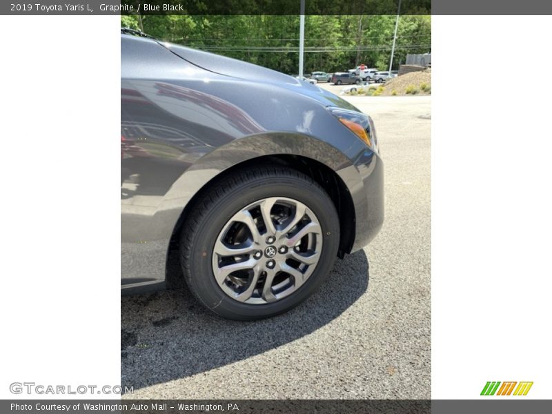 Graphite / Blue Black 2019 Toyota Yaris L
