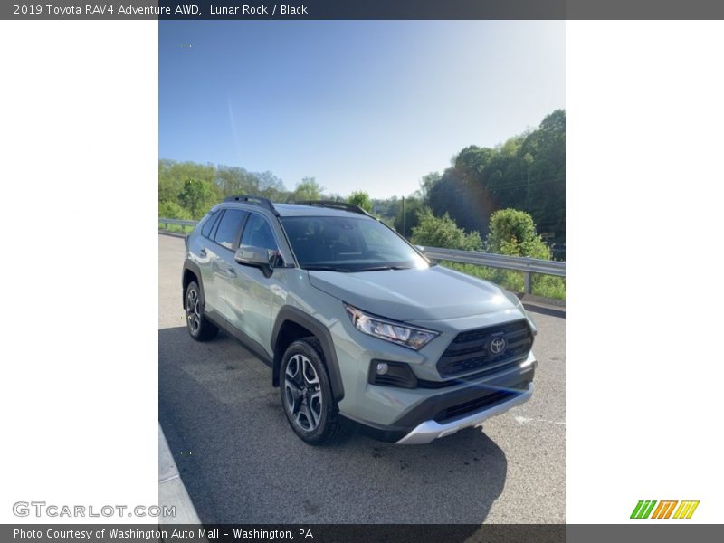 Lunar Rock / Black 2019 Toyota RAV4 Adventure AWD