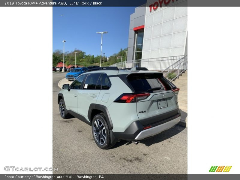 Lunar Rock / Black 2019 Toyota RAV4 Adventure AWD