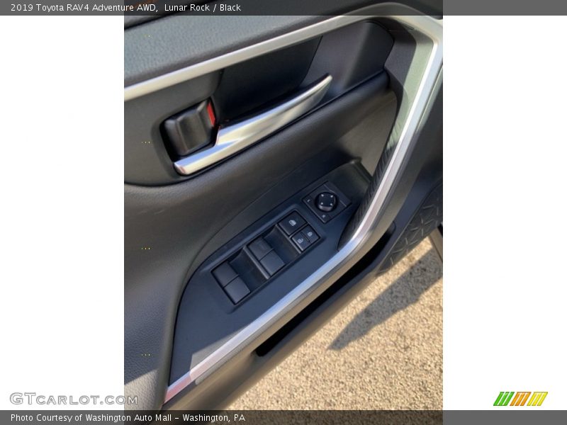 Lunar Rock / Black 2019 Toyota RAV4 Adventure AWD