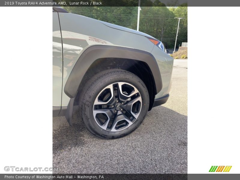 Lunar Rock / Black 2019 Toyota RAV4 Adventure AWD