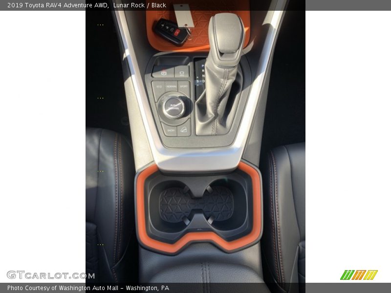 Lunar Rock / Black 2019 Toyota RAV4 Adventure AWD