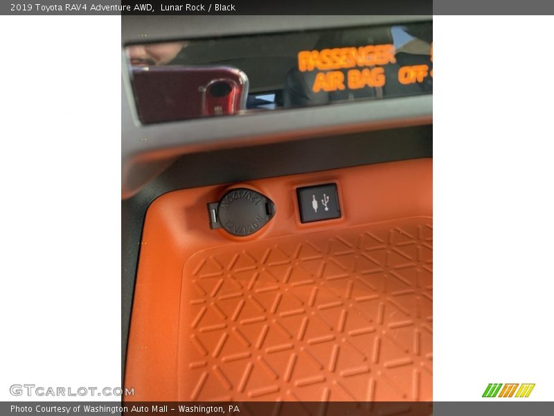 Lunar Rock / Black 2019 Toyota RAV4 Adventure AWD
