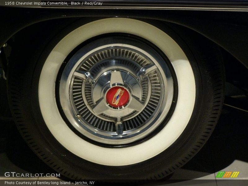 Black / Red/Gray 1958 Chevrolet Impala Convertible