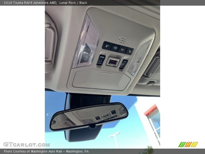 Lunar Rock / Black 2019 Toyota RAV4 Adventure AWD