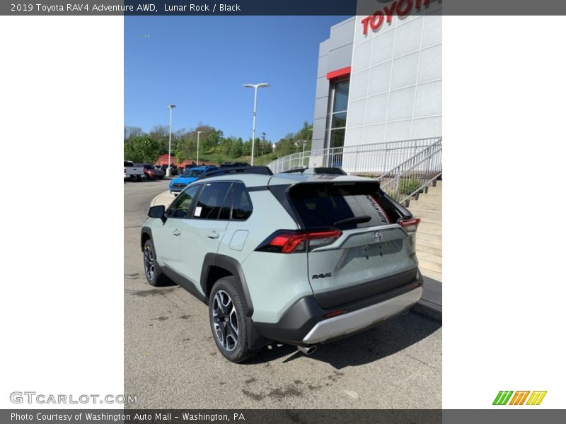 Lunar Rock / Black 2019 Toyota RAV4 Adventure AWD