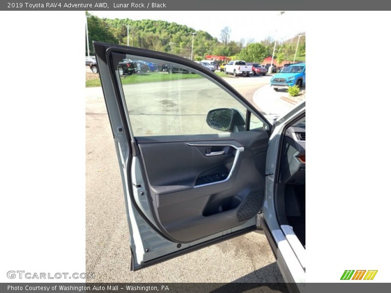 Lunar Rock / Black 2019 Toyota RAV4 Adventure AWD