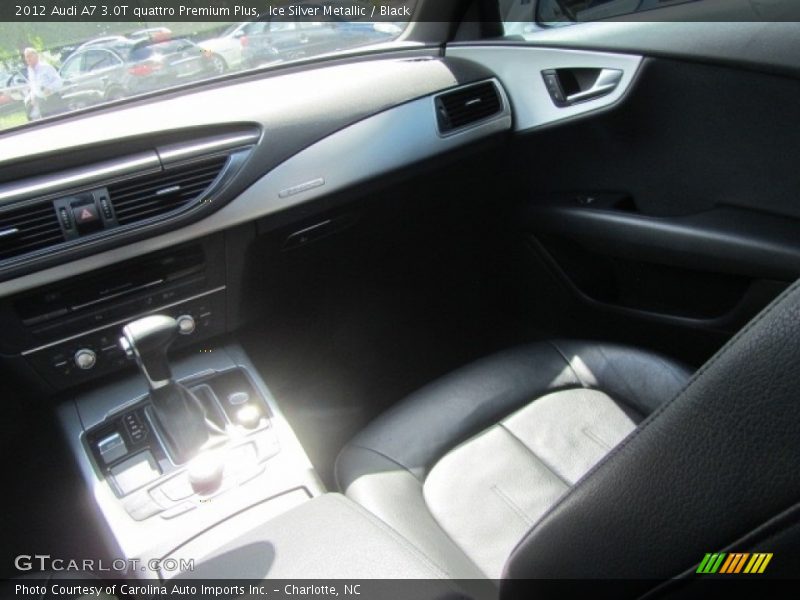 Ice Silver Metallic / Black 2012 Audi A7 3.0T quattro Premium Plus