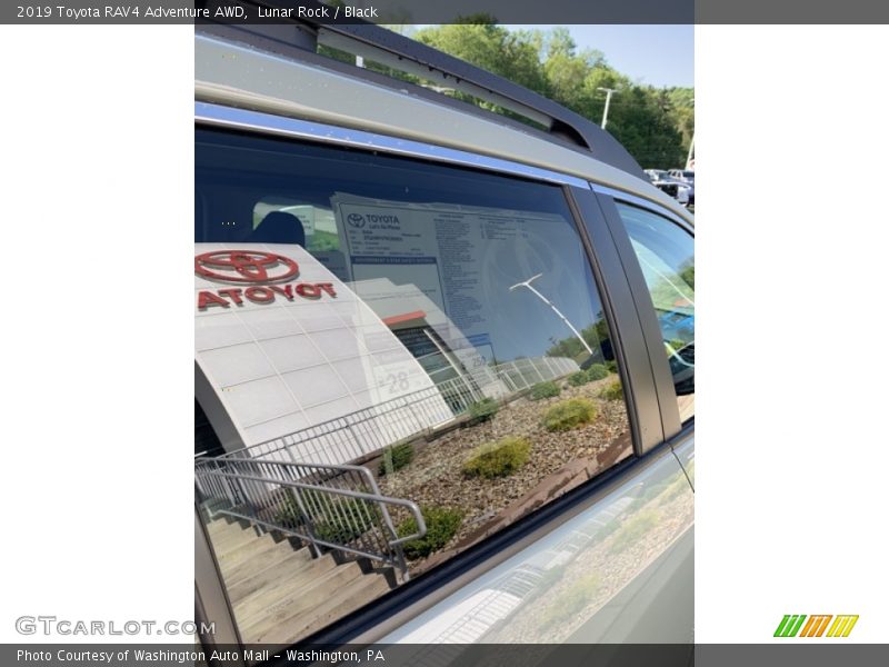 Lunar Rock / Black 2019 Toyota RAV4 Adventure AWD