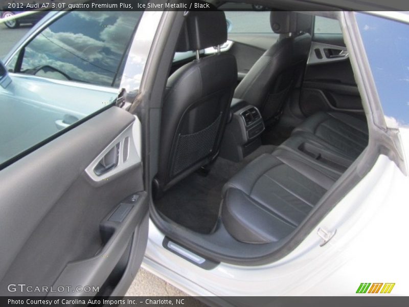 Ice Silver Metallic / Black 2012 Audi A7 3.0T quattro Premium Plus