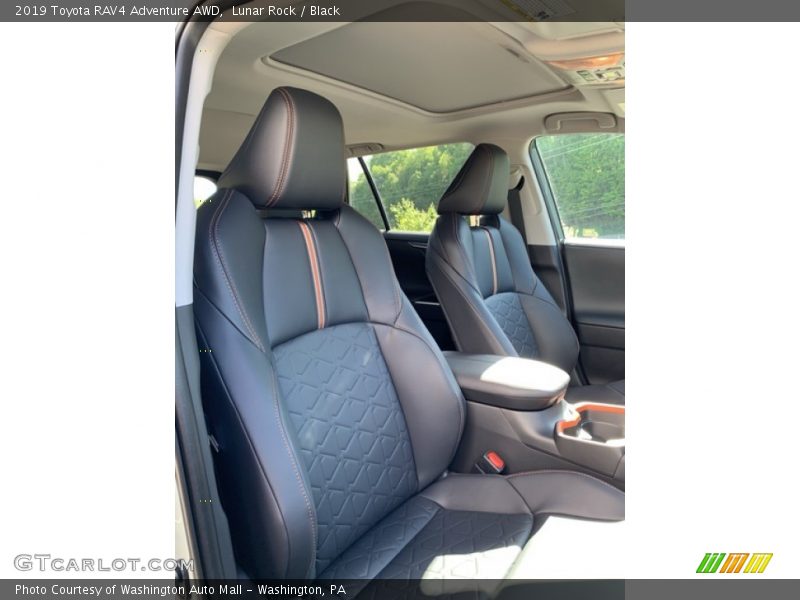 Lunar Rock / Black 2019 Toyota RAV4 Adventure AWD