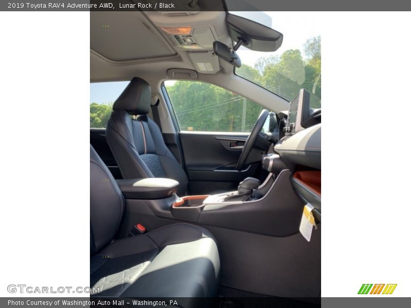 Lunar Rock / Black 2019 Toyota RAV4 Adventure AWD