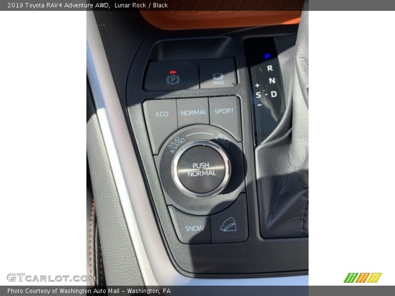 Lunar Rock / Black 2019 Toyota RAV4 Adventure AWD