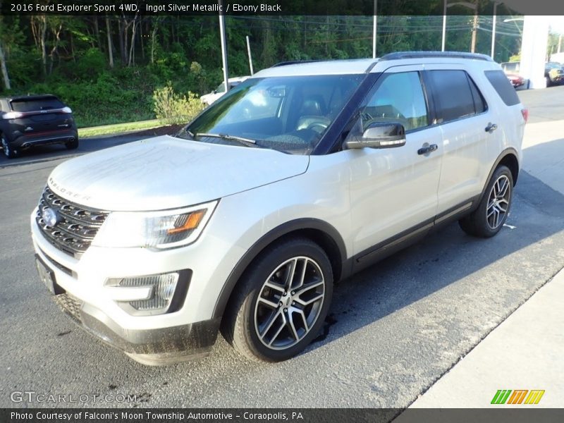 Ingot Silver Metallic / Ebony Black 2016 Ford Explorer Sport 4WD