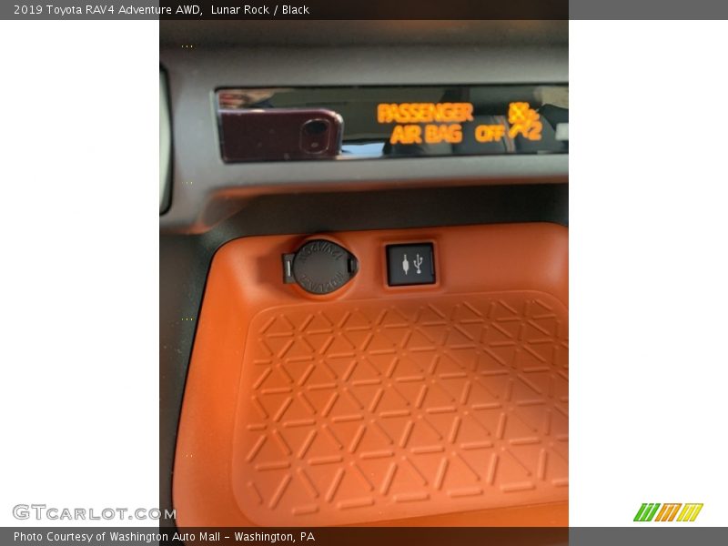 Lunar Rock / Black 2019 Toyota RAV4 Adventure AWD