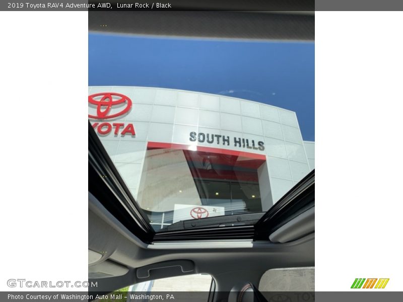 Lunar Rock / Black 2019 Toyota RAV4 Adventure AWD