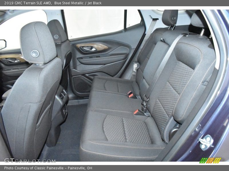 Blue Steel Metallic / Jet Black 2019 GMC Terrain SLE AWD