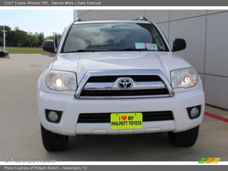 Natural White / Dark Charcoal 2007 Toyota 4Runner SR5