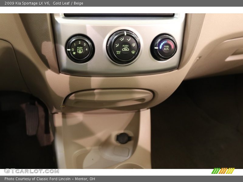 Gold Leaf / Beige 2009 Kia Sportage LX V6