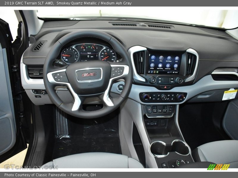 Smokey Quartz Metallic / Medium Ash Gray 2019 GMC Terrain SLT AWD