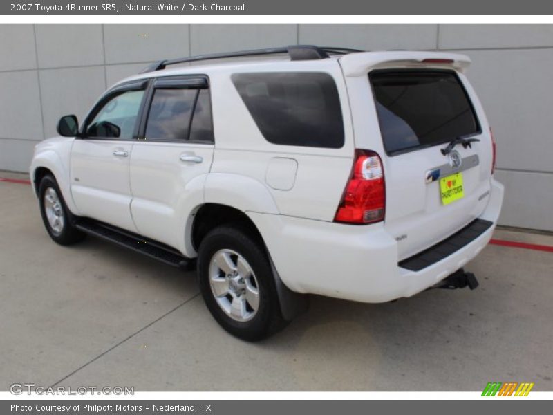 Natural White / Dark Charcoal 2007 Toyota 4Runner SR5