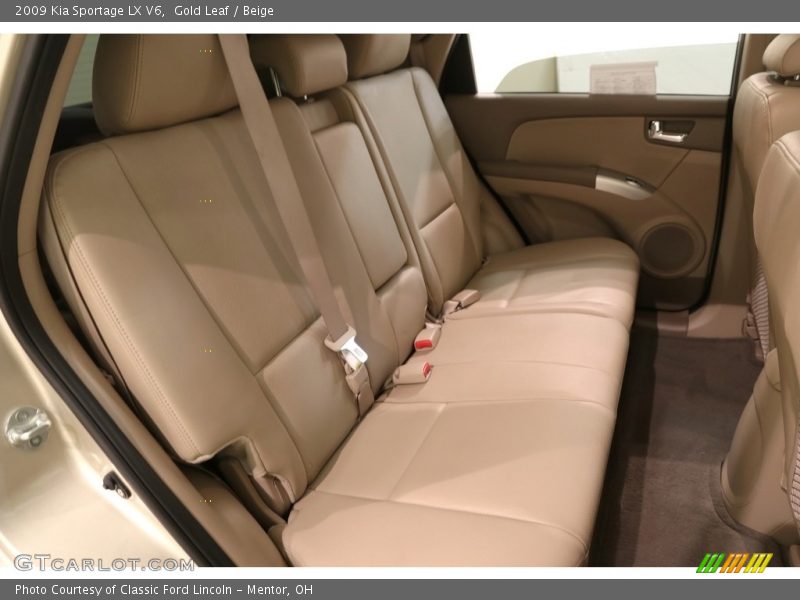 Gold Leaf / Beige 2009 Kia Sportage LX V6