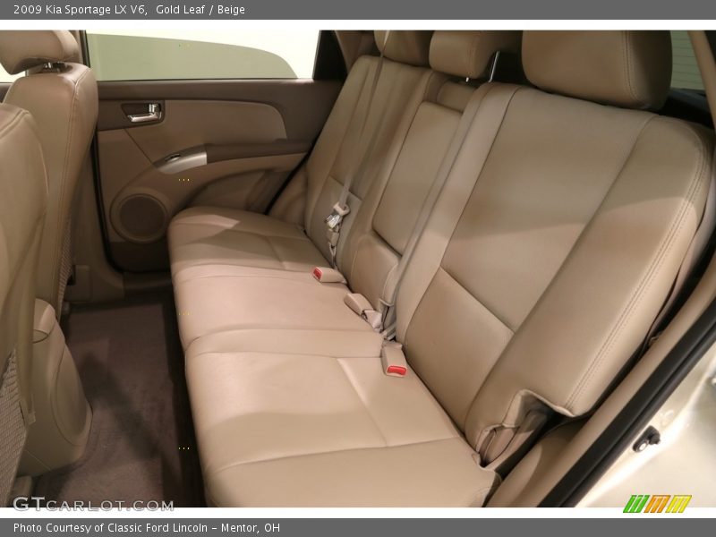 Gold Leaf / Beige 2009 Kia Sportage LX V6