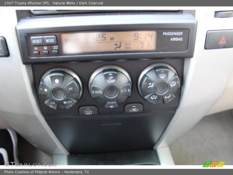 Natural White / Dark Charcoal 2007 Toyota 4Runner SR5