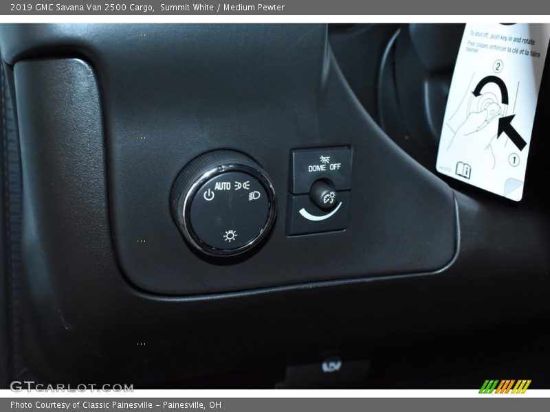 Summit White / Medium Pewter 2019 GMC Savana Van 2500 Cargo