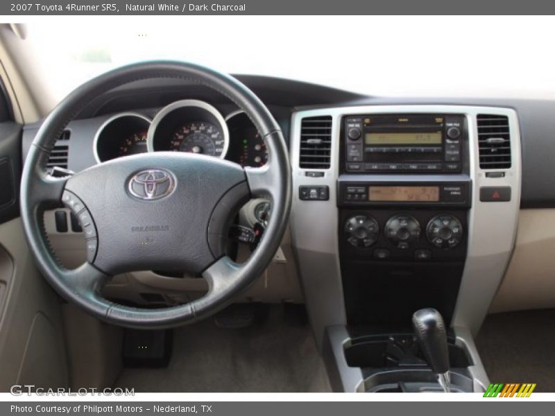 Natural White / Dark Charcoal 2007 Toyota 4Runner SR5