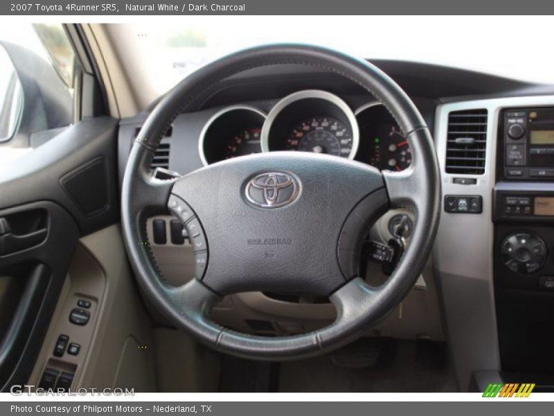 Natural White / Dark Charcoal 2007 Toyota 4Runner SR5