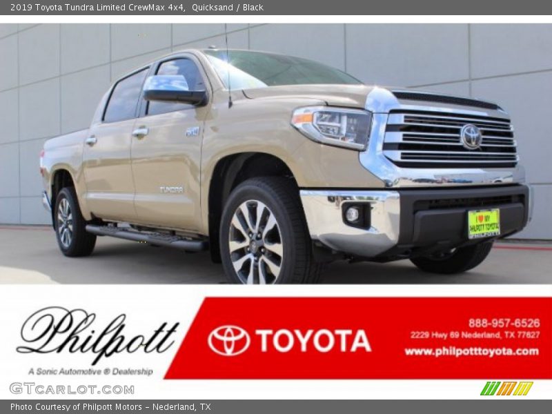 Quicksand / Black 2019 Toyota Tundra Limited CrewMax 4x4