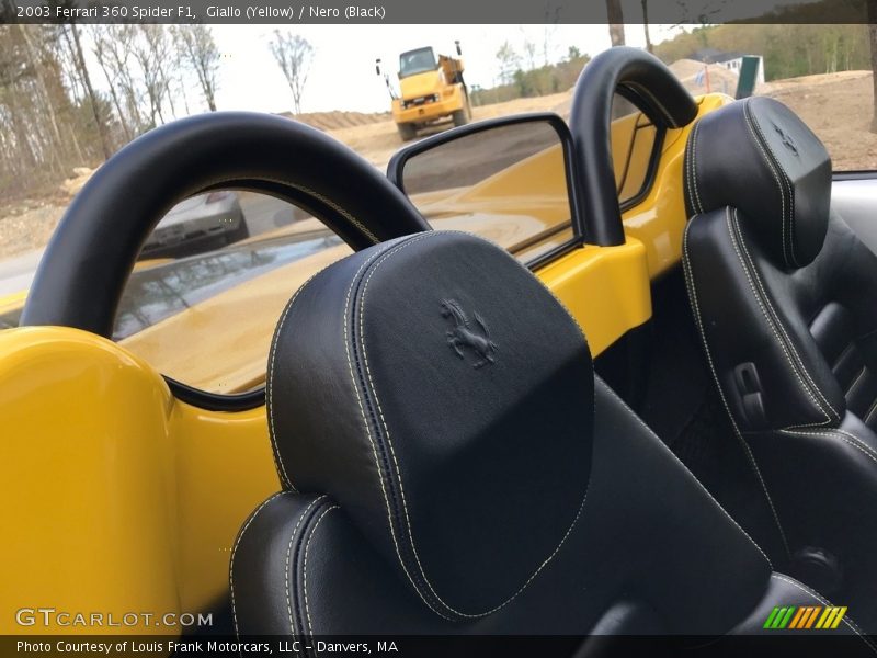 Giallo (Yellow) / Nero (Black) 2003 Ferrari 360 Spider F1