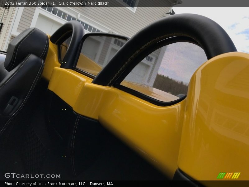 Giallo (Yellow) / Nero (Black) 2003 Ferrari 360 Spider F1